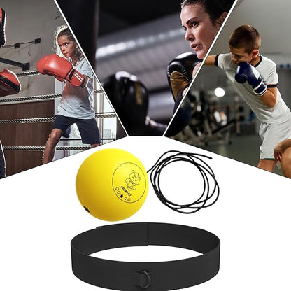Boxing Reflex Ball Set, Boxing Head Ball for Punch Speed, Boxer Training Tool, Beginners Punching Reflex Ball for Punch Speed