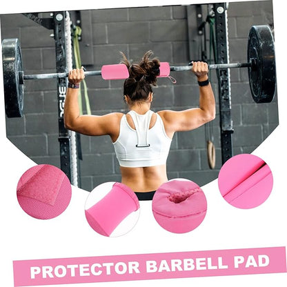 Barbell Squat Neck Pad Soft Foam Shoulder Protection for Weight Lifting Non-slip Fitness Accessory for Squats and Hip Thrusts Lightweight and Tear-resistant Design