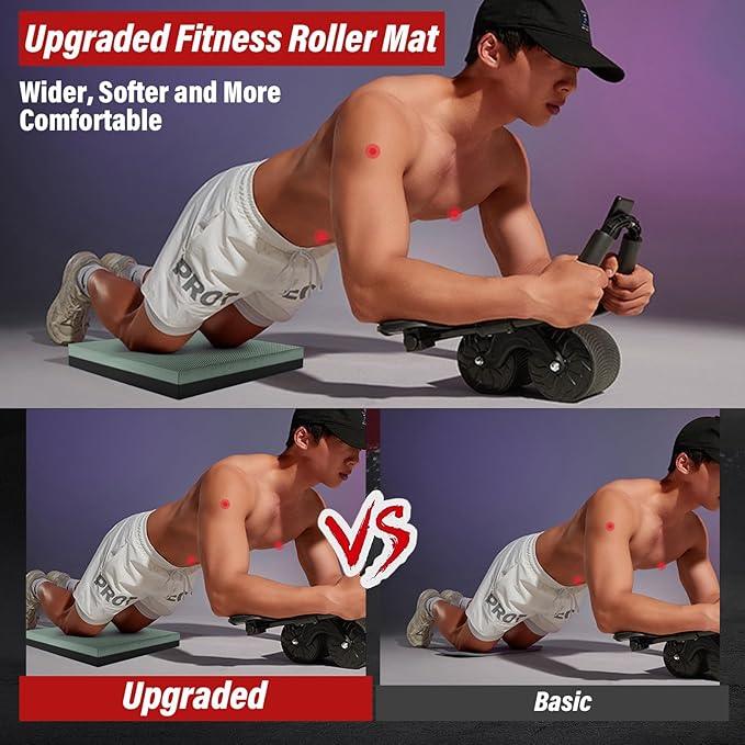 Balance Pad 19.68" * 15.75" * 2.4", Extra Large Foam Balance Board Stability Pad Non-Slip Exercise Foam Pad for Rehabilitation Stability Workout Knee and Ankle Exercise Strength Training