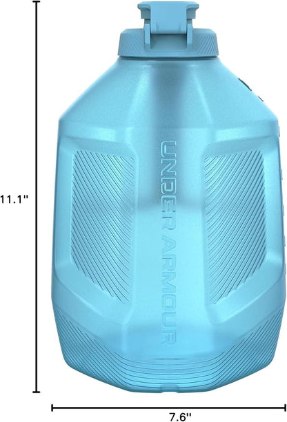 Under Armour 1 Gallon Water Bottle, Large Sports Jug, Durable, Gym Water Bottles for Men and Women, Football, Basketball