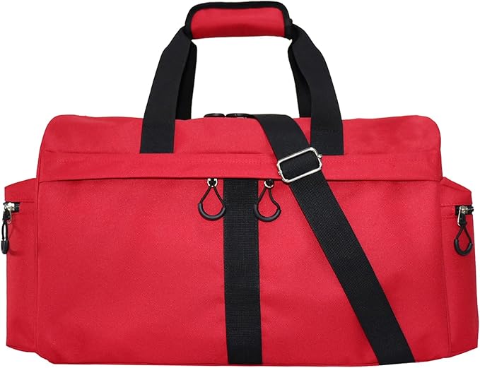 Gym Bag for Women and Men 35L Small Travel Bag for Sports, Gyms and Weekend Getaway with Wet Clothes Compartments Mini Heavy Duty Duffel Bag