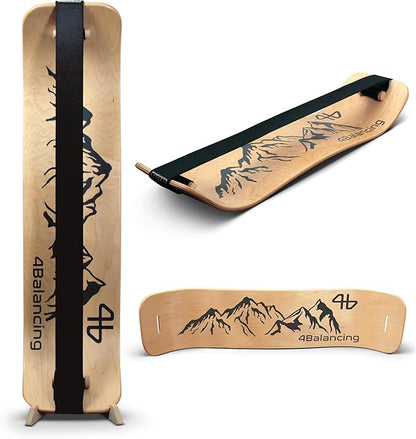 Balance Trainer for Adults - Slackboard Standing Desk Balance Board and Home Workout Equipment, Balancing Trainer for Yoga, Strength, Coordination, Concentration