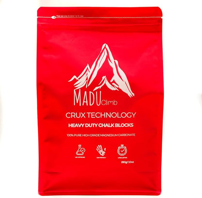 Crux Technology Sports Chalk for Rock Climbing 100% Magnesium Carbonate