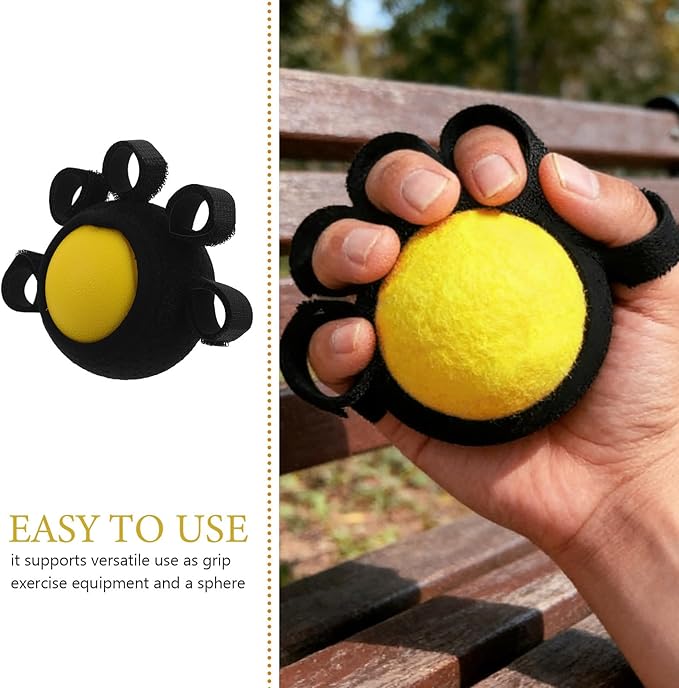 Rehab Exerciser Hand Squeeze Ball, Grip Strength Trainer, Effective Forearm Strengthener Exercisers for Hand and Finger Exercise