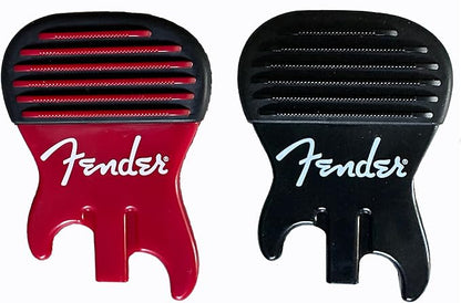 FENDER Patented Callus Builder & Finger Strengthener – Resistance Finger Exerciser for Guitar, Bass & Violin – Guitar Finger Trainer & Grip Strength Tool – Ideal Guitar & Bass Accessories (Tensions: RED=8-Lbs; BLACK=15-Lbs)
