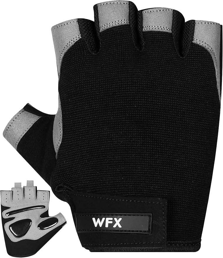 Gym Gloves Training Weight Lifting Gloves for Men Women Wrist Support Padded Extra Grip Palm Protection Fitness Workout Gloves Cycling,Hanging,Pull ups,Breathable