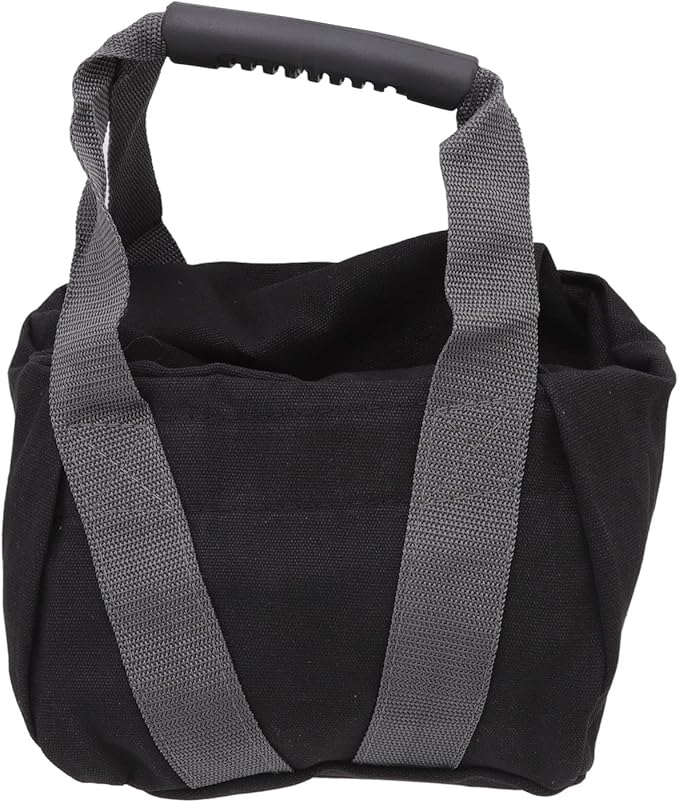 Pwshymi Canvas Tear Workout Sandbag with Comfortable Handle 0-25lbs for Fitness Exercise, Training