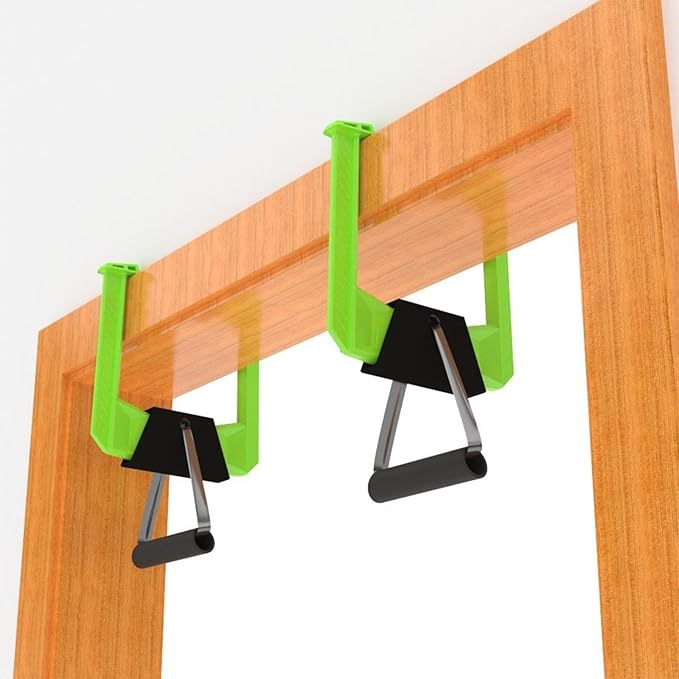 2 Pieces Portable Training Equipment Fitness for Home Gym Exercise Door Frame Thickness 10 .5cm