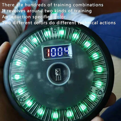 Agility Fitness Light Kits, Speed Agile Reaction Training Lights with 1 Host+ 6 Auxiliary Lights, 3 Induction Ranges Adjustable and Rechargeable, for Reaction, Speed and Physical Training
