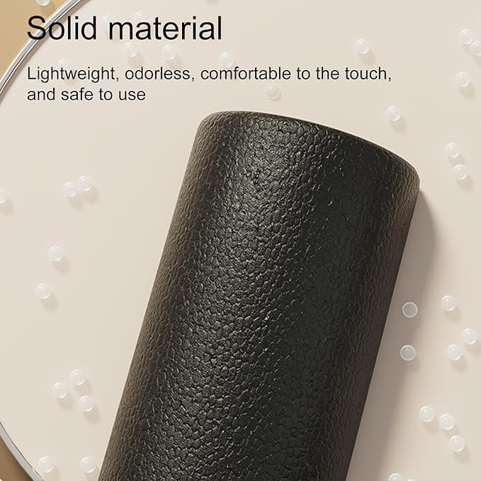 Body Muscle Foam Roller - 30x15x7.5cm High Density Stretching Equipment, Fitness Recovery Half Roller, Durable Workout Tool for Release | Home Studio Yoga Pilates Post Sports Stretching