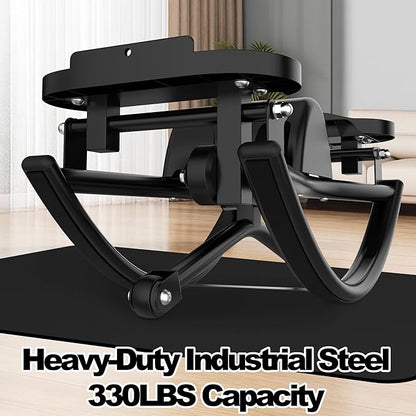 Rocking Stepper for Exercise at Home, 2026[New Vision] Motion Stair Stepper with Resistance Bands & Balance Board, Low-Impact Full Body Workout Equipment, Stable Structure Exercise Equipment