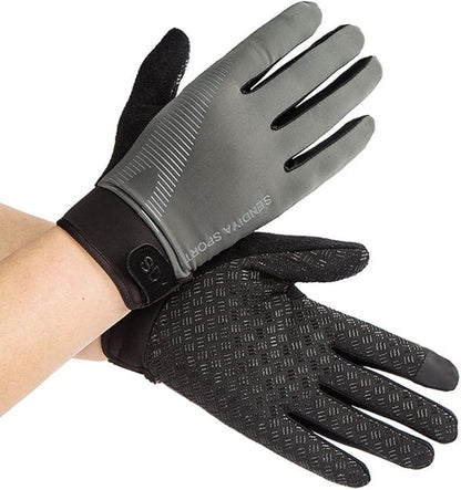 YHT Workout Gloves, Full Palm Protection & Extra Grip, Gym Fishing Fencing Gloves for Weight Lifting, Training, Fitness, Exercise (Men & Women)