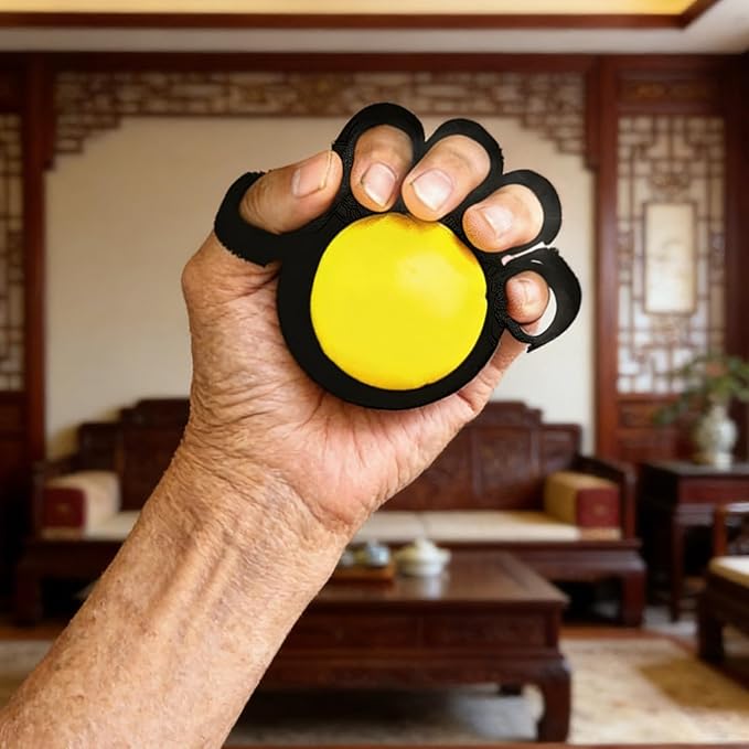 Rehab Exerciser Hand Squeeze Ball, Grip Strength Trainer, Effective Forearm Strengthener Exercisers for Hand and Finger Exercise