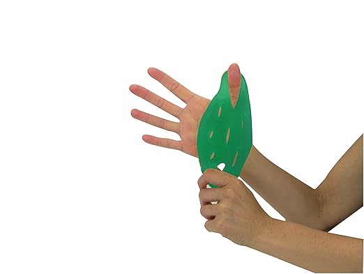 THERABAND Hand Xtrainer, Non-Latex Hand Exerciser for Progressive Hand Therapy, Strengthen Fingers, Hands and Forearms, Grip Trainer, Strengthener, Helps Relieve Joint Pain, Green Medium, Intermediate