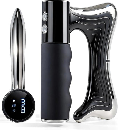 OTBK Electric Muscle Scraper — Portable Recovery Tool with 3 Modes: Vibration, Heating, and Gentle Pulse Technology (OTBK-Electric Fascia Cutter)