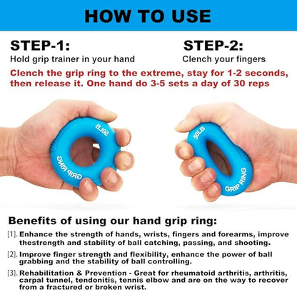 Boaton Hand Grips for Gym, Weightlifting, Pull-ups, Rock Climbing - Boys and Girls