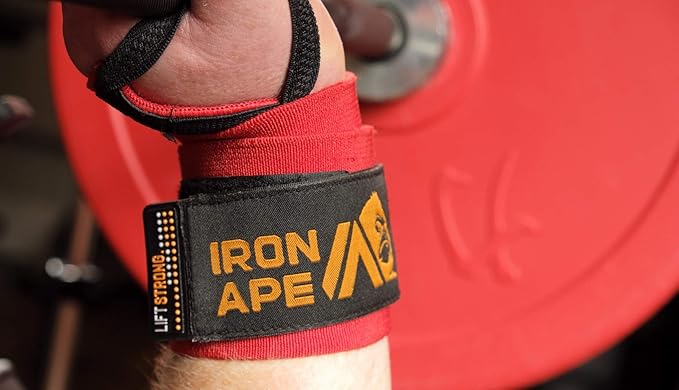 Professional Grade Wrist Wraps, 12", 18", 24" & 34". New Versatile Twin Thumb Loop Design for Powerlifting, Weight Lifting, and Bodybuilding. Weightlifting Wrist Support for Men and Women