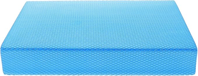 NOLITOY Balance Pad Yoga Mat Cushion Non-Slip Thickened Foam Kneeling Knee Pad for Home Workout Fitness and Physical Therapy Exercise Training in Light Blue