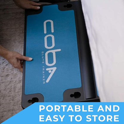 CoBa GLUTE Trainer - Full Home Workout System, Core & Booty Exercise Machine, Resistance Band Full Body Trainer
