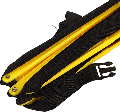 Agility Ladder, 2.6m Speed Agility Training Ladder Speed Training Pad Football Footwork Soccer Workout Pad Workout Equipment for Basketball Kit
