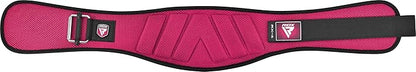 RDX Weight Lifting Belt, Curved Padded Back Lumbar Support, Fitness, Core Exercise Workout Bodybuilding Powerlifting Deadlifts Squats, Ladies Gents Men Women Home Gym Equipment