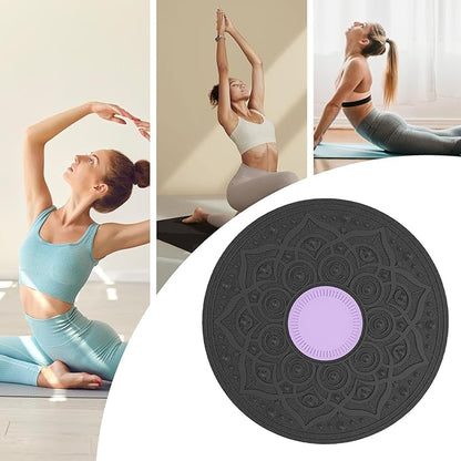 Wobble Balance Board - Non Slip Balancing Trainer, with Massage Points, 360 Degree Rotation, Workout Core Trainer for Home Gym Yoga Core Training, Sturdy Fitness Equipment 11.81 Inches