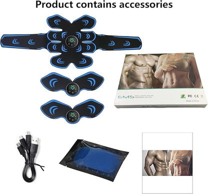 ABS Stimulator, Abdominal Toning Belt Trainer, Abs Workout Equipment, Ab Sport Exercise Belt for Men and Women