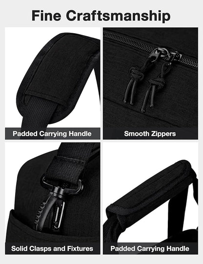 Noozion 14 inch Small Gym Bag for Women & Men, Lightweight Carry On Mini Duffle Bag with Multiple Pockets, Sports Bag for Travel and Workout.