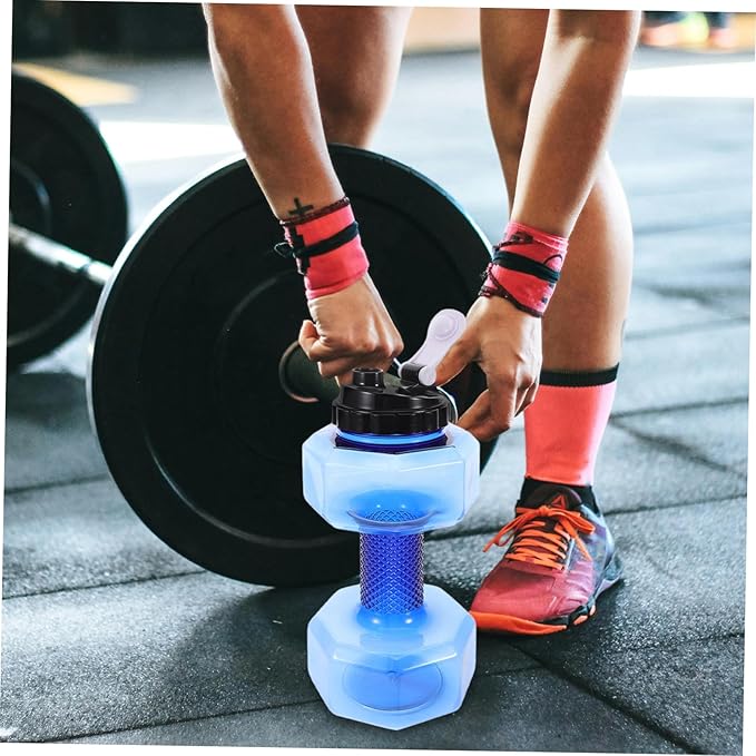 ibasenice Water Bottle Portable Fitness Cup for Gym Yoga Running Outdoors Camping Durable Multifunctional Design for Hydration and Strength Training