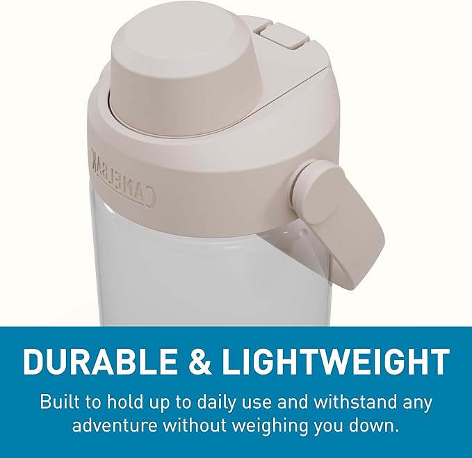 CamelBak Thrive Chug Tritan Renew Water Bottle Clear, 20oz