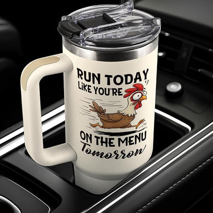 Aurahouse Gym Gifts For Men Women, Funny Gym Water Bottle, Gifts for Runners Men Women, Running Workout Fitness Gift for Man Woman Gym Lovers, Track And Field Accessories, Half Marathon Runner Gifts