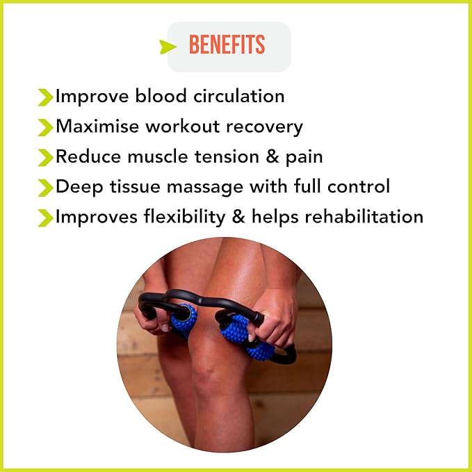 ND Sports Urban Fitness Home Gym Exercise Physio Dual Sided Massage Roller