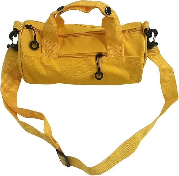 Gym Bag - Barrel Shaped Fitness Duffel, Purpose Sports Organizer With Adjustable Shoulder Strap | Travel And Workout For, Yoga, Dance, Camping, Gym, Overnight Trips, Outdoor Adventures