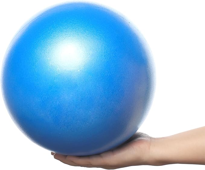 Small Pilates Balls - 9 Inch Exercise Ball Physical Therapy for Between Knees for Rehab, Barre, Core, Stability & Yoga