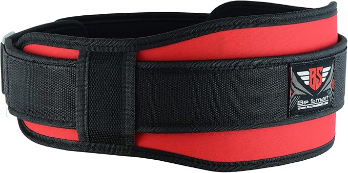 Weight Lifting Belt Neoprene Gym Fitness Workout Double Support Brace