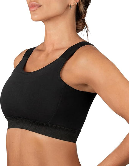 Underworks MagiCotton Sports Bra and Binding Minimizer Bra