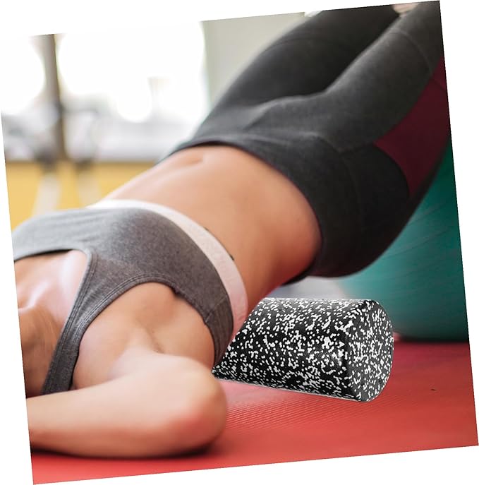 Yoga Column Foam Roller High-Density Muscle Relaxing Massage Tool for Fitness Yoga Exercise Foam Roller for Circulation Relief Balance and Muscle Re-Education