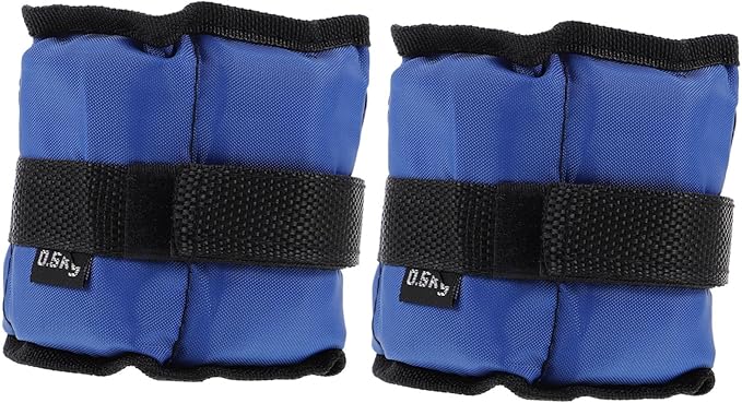 2pcs Adjustable Sandbag Arm and Leg Weights for Women Wrist and Ankle Straps for Running Fitness Training Targeted Muscle Sculpting and Resistance During Gym Aerobics Yoga Workouts