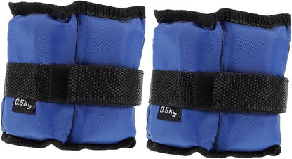 2pcs Adjustable Sandbag Arm and Leg Weights for Women Wrist and Ankle Straps for Running Fitness Training Targeted Muscle Sculpting and Resistance During Gym Aerobics Yoga Workouts