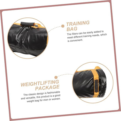 TOYANDONA Portable Weight Lifting Bag for Men PVC Strength Training Sandbag for Muscle Building Versatile Workout Weight Bag for Fitness and Exercises