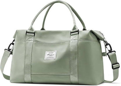 Gym Bag Womens,Travel Duffel Carry on Bag Sport Tote Bag Weekend Overnight Bag