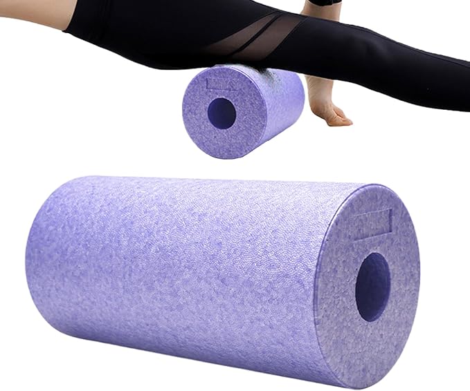 Yoga Foam Roller - Hollow Column Trigger Point Release Tool,Workout Roller Foam,for Gym Post-Exercise Sports Recovery Home Fitness Routine Yoga Stretching