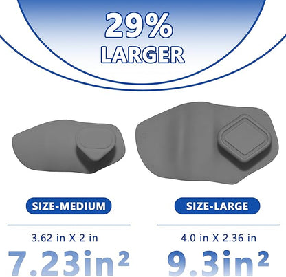 Silicone Gym Grips for Weight Lifting,Workout Gloves for Women Men Alternative,Anti Slip Gym Workout Grip,Rubber Gym Hand Grips-Weightlifting Grips Pad for Barbell,Pull Up,Ryptfit,Training