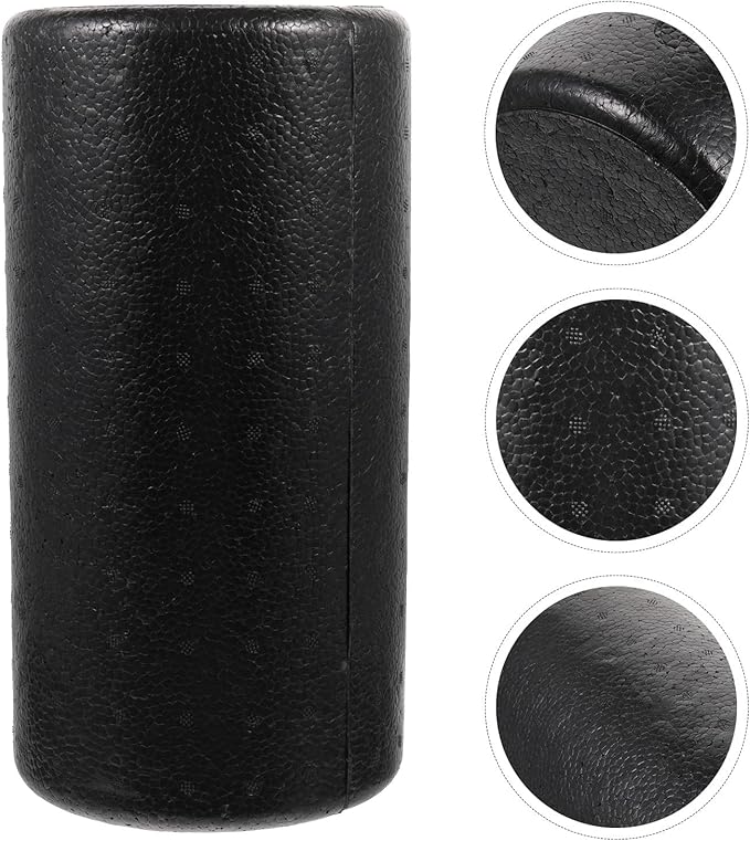UPKOCH Yoga Roller Muscle Roller Epp Solid Foam Fitness Back Arm Leg Massage Stick for Deep Tissue Relief and Muscle Relaxation, 15x30cm, Suitable for Yoga and Pilates