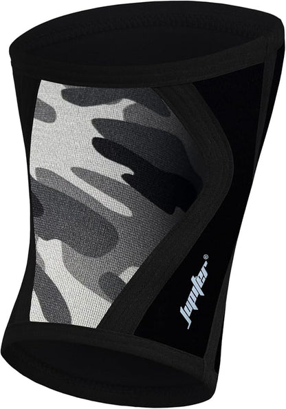 Knee Sleeves (1 Pair), 7mm Compression Knee Braces for Squats,Weightlifting,Powerlifting,Cross Training for Men & Women (Large)