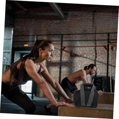 BESPORTBLE Pulling Fitness Sand Bag for Weight Training Canvas Weightlifting Sandbag for Men Fillable Sand Weight Bag for Home Gym and Strength Training