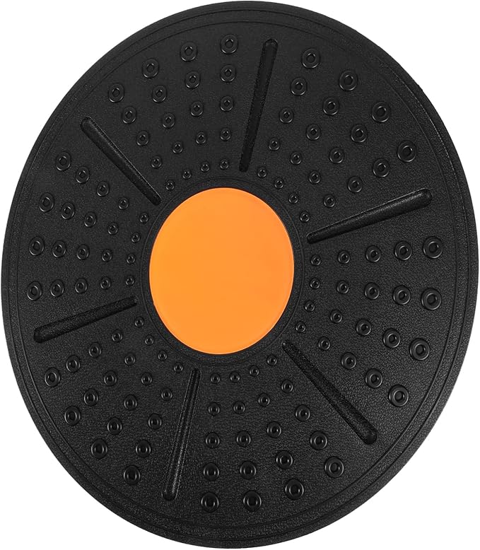BESTonZON Balance Half Ball Board Wobble Exercise Board for Fitness Rehabilitation and Non Slip Design with Durable Material for Home and Office