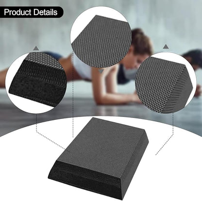 Exercise Balance Pad Balance Cushion Lightweight Portable Practice Foam Mat Knee Pad for Pilates Meditation Outdoor Stability