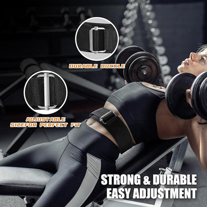 Workout Weight Lifting Belt for Men, Gym Belt for Dip, Squat, Pull Up and Exercise with Metal Buckle,Back Support Weightlifting Belt Women