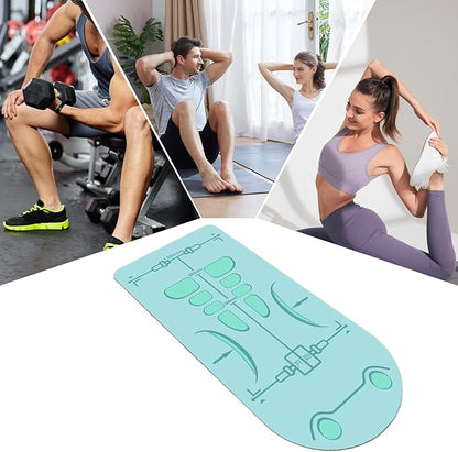 Exercise Equipment Mat - Extra Long Yoga Mat Non-Slip 5.25x2.3ft | Men And Women Exercising Mat, Sound Insulation Knee Joint Protector Pad For Ab Roller Wheel And Workout Accessories